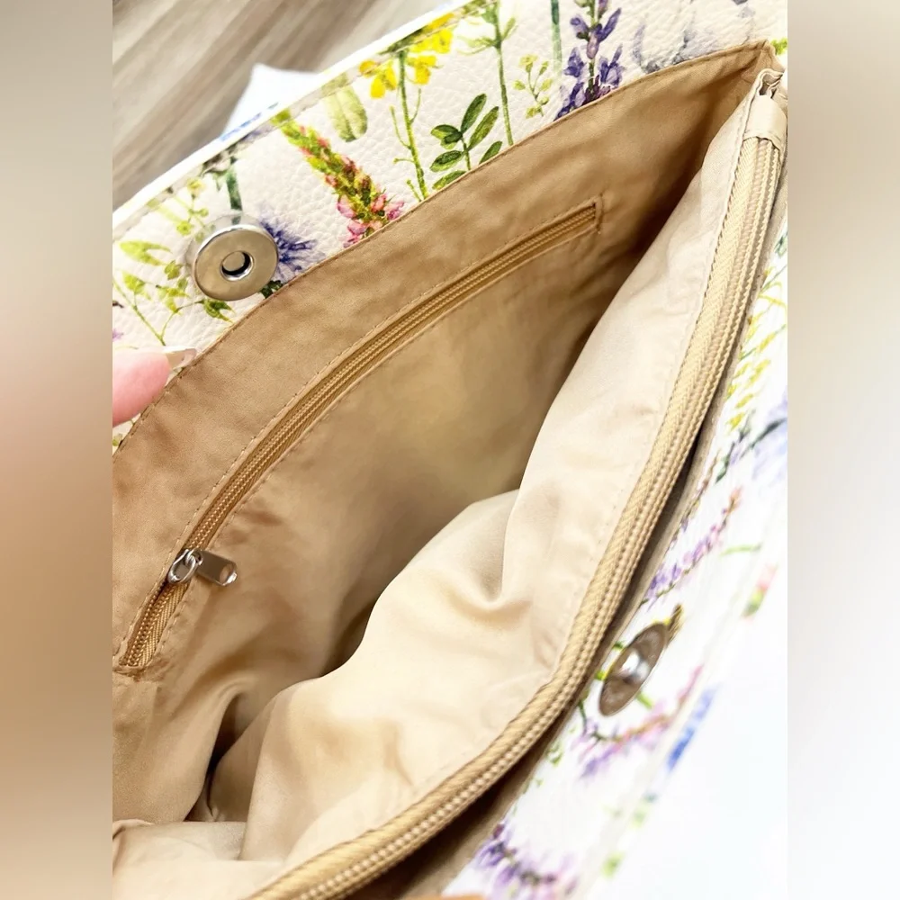 Koltov Ginny Bucket Bag Flowers Butterfly Spring Summer Chic Cute Casual